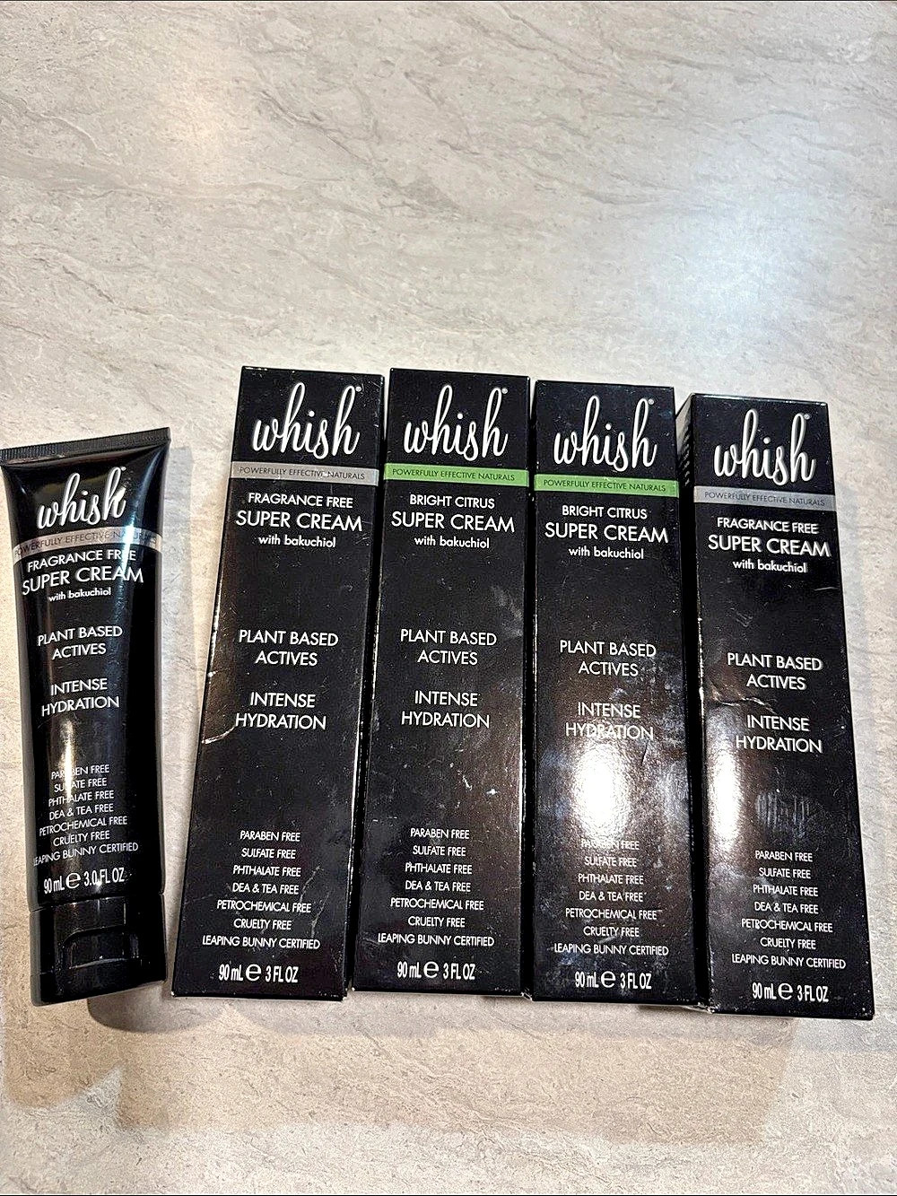 Wish Super Cream Bright Citrus Moisturizer NWT